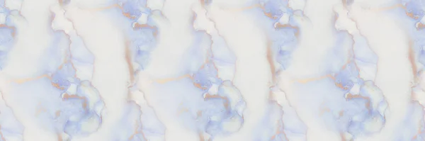 Blue Water Color Marble Foil Marble Watercolor Fluid Seamless Glitter — Stock Photo, Image