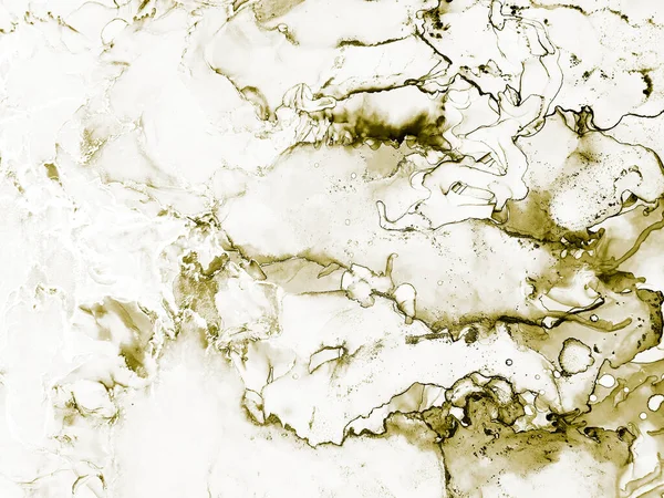 Altın Alkol Mürekkebi Grunge. Su Boyası Arkaplanı. Açık Doğulu Arka plan. Sıvı Lüks Parlatıcı. Altın Sanat Boyası. Parlak Parıltı Arkaplanı. Tahıl suyu renkli tuval. Altın Modern Altın Boyama.