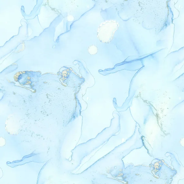 Marmo Acquerello Oro Geode Modello Elegante Marmo Bianco Dell Inchiostro — Foto Stock