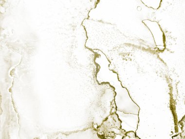 Altın rengi Grunge. Beyaz Alkol Mürekkebi Grunge. Foil Soyut Arkaplan. Alkol Mürekkebi Geçmişi. Akıcı Zarif Parıltı. Altın mürekkep boyası. Işık Işıltısı Arkaplanı. Altın Açık Altın Boyama.