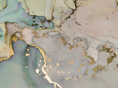 Altın rengi mermer. Mavi Mermer Suluboya. Ametist Oriental Arkaplan. Hafif Zarif Doku. Yeşil Alkol Mürekkebi. Modern Soyut Ressamlık. Mavi mürekkep boyası. Altın Alkol Mürekkep Tablosu.