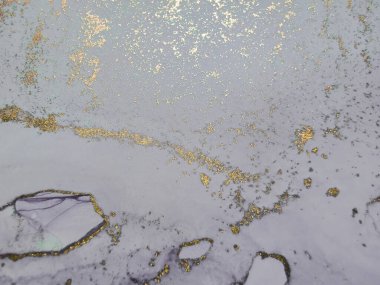 Mavi Alkol Mürekkebi Mermeri. Altın Sanat Boyası. Leylak Alkol Mürekkep Suluboya. Mavi Su Renkli Mermer. Modern Soyut Şablon. Altın Mermer Suluboya. Hafif Zarif Parıltı. Lavanta Doğu Arkaplanı.