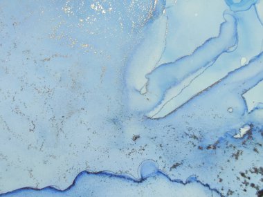 Mavi Alkol Mürekkebi Mermeri. Lüks Su Boyası Mermeri. Bakır Su Rengi Arkaplanı. Altın Soyut Suluboya. Folil Mermer Arkaplan. Altın Sanat Boyası. Akışkan Şablon. Lüks Soyut Şablon.