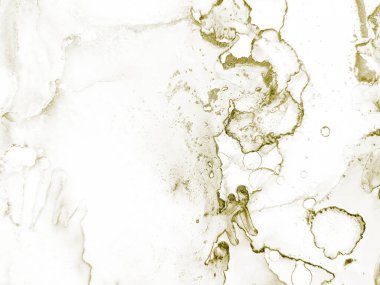 Altın Alkol Mürekkebi Grunge. Folil Altın Arkaplan. Sıvı Lüks Parlatıcı. Beyaz Parıltı Arkaplanı. Alkol Mürekkebi Geçmişi. Altın Lüks Şablon. Taneli Su Rengi Parıltısı. Altın Sanat Boyası.