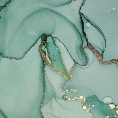 Folyo Su Boyası Mermeri. Altın yağlı boya. Yeşil Mermer Arkaplan. Yeşil Soyut Suluboya. Beyaz Alkol Mürekkep Tablosu. Bakır Su Boyası Suluboya. Jeodot Zarif Doku. Lüks Soyut Ressamlık.