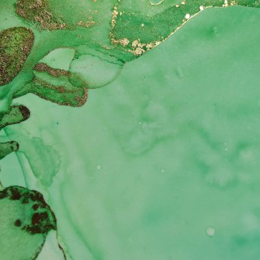 Altın Alkol Mürekkebi Mermeri. Yeşil Mermer Arkaplan. Folyo yağlı boya. Beyaz Su Renk Tablosu. Foil Soyut Suluboya. Parlak Alkol Mürekkebi Arkaplanı. Jeot Şablonu. Lüks Soyut Şablon.