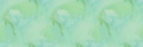 Zielony Marmur Tuszem Alkoholowym Zielone Marmurowe Tło Farba Wody Morskiej — Zdjęcie stockowe