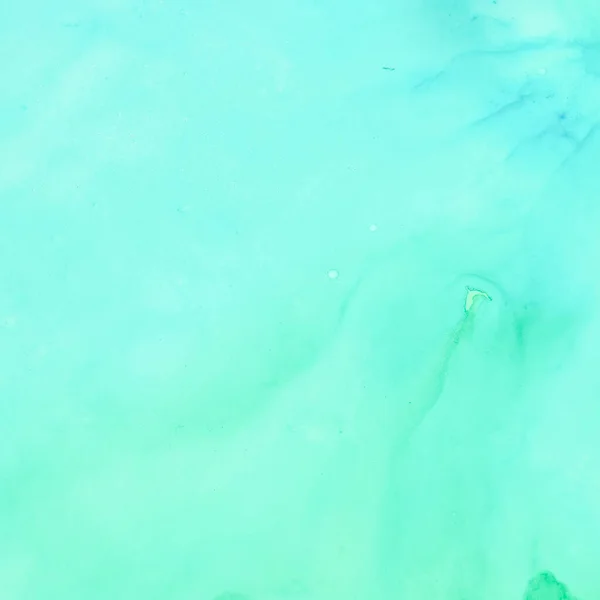 Verde Acqua Colore Marmo Pittura Olio Blu Sfondo Orientale Verde — Foto Stock