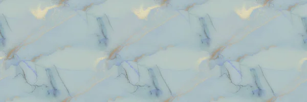 Mármol Acuarela Azul Foil Abstract Acuarela Glitter Sin Costura Geode —  Fotos de Stock