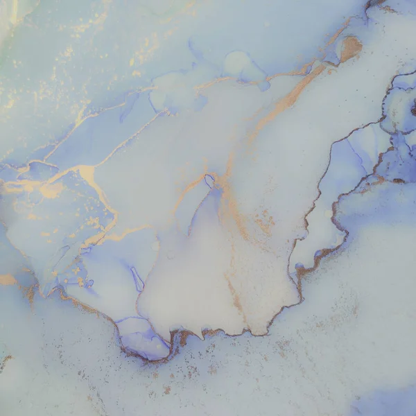 Green Water Color Marmor Vorhanden Glänzendes Aquarell Aquarell Gold Orientalischen — Stockfoto