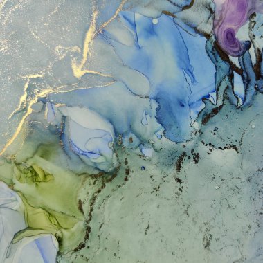 Folyo Alkol Mürekkebi Mermeri. Mavi Mermer Suluboya. Bronz Su Rengi Arkaplanı. Lüks Su Rengi Tuvali. Yeşil Sanat Boyası. Pembe doğulu arka plan. Akışkan Zarif Doku. Lüks Soyut Şablon.