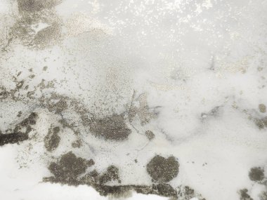 Gri Alkol Mürekkebi Grunge. Altın Sanat Boyası. Parlak Altın Arkaplan. Gri Modern Soyut Şablon. Hafif Zarif Parıltı. Alkol Mürekkebi Geçmişi. Folyo Su Rengi Tablosu. Hafif Grunge Arkaplanı.