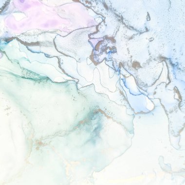 Altın Alkol Mürekkebi Mermeri. Pembe Mermer Arkaplan. Yeşil Doğu Suluboya. Parlak Sulu Suluboya. Lüks Su Boyası Mermeri. Folyo yağlı boya. Akışkan Şablon. Modern Soyut Resim.
