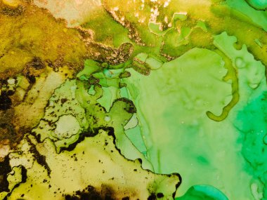 Altın Alkol Mürekkebi Mermeri. Mavi Mermer Arkaplan. Mavi mürekkep boyası. Modern Soyut Ressamlık. Altın Jeot Zarif Parıltısı. Altın doğulu suluboya. Yeşil Su Renkli Suluboya. Mavi Su Renk Tablosu.