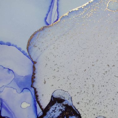 Mavi Su Renkli Mermer. Lüks Alkol Mürekkep Tablosu. Parlak Alkol Mürekkep Suluboya. Folyo yağlı boya. Altın Gradyan Suluboya. Altın Mermer Arkaplan. Hafif Zarif Desen. Lüks Soyut Ressamlık.