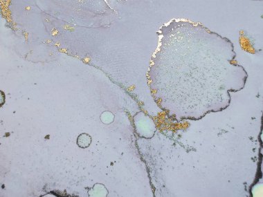 Mavi Alkol Mürekkebi Mermeri. Lavanta Derece Geçmişi. Leylak Su Rengi Arkaplanı. Mavi Mermer Suluboya. Modern Soyut Ressamlık. Altın rengi mermer. Altın mürekkep boyası. Akıcı Zarif Doku.