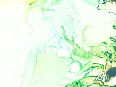 Folyo Alkol Mürekkebi Mermeri. Yeşil Mermer Suluboya. Altın yağlı boya. Bakır Alkol Mürekkep Arkaplanı. Jeodot Zarif Doku. Lüks Soyut Şablon. Altın Su Renkli Mermer. Foil Doğu Arkaplanı.