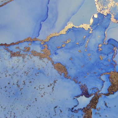 Altın Alkol Mürekkebi Mermeri. Metal Alkol Mürekkep Arkaplanı. Folyo yağlı boya. Mavi Mermer Suluboya. Beyaz Su Renk Tablosu. Folil Oriental Arkaplan. Jeodot Zarif Doku. Lüks Soyut Ressamlık.