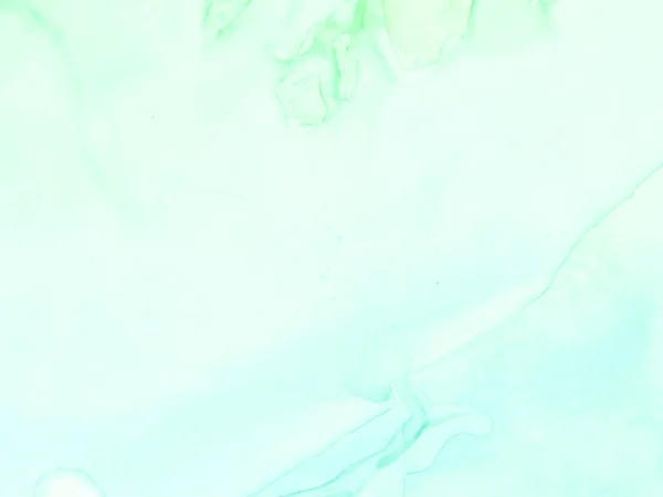 Marmo Acquerello Blu Vernice Verde Inchiostro Sky Marble Background Sfondo — Foto Stock