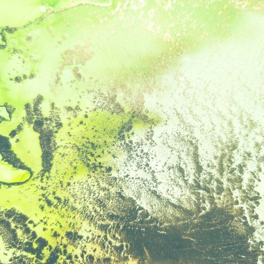 Altın rengi mermer. Lüks Alkol Mürekkep Tablosu. Parlak Sulu Suluboya. Altın Soyut Arkaplan. Yeşil Sanat Boyası. Folil Mermer Suluboya. Jeot Şablonu. Modern Soyut Şablon.