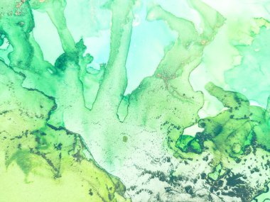 Folyo Alkol Mürekkebi Mermeri. Mavi Mermer Arkaplan. Parlak Alkol Mürekkebi Arkaplanı. Altın yağlı boya. Yeşil Gradyan Suluboya. Lüks Su Boyası Mermeri. Hafif Zarif Doku. Lüks Soyut Ressamlık.