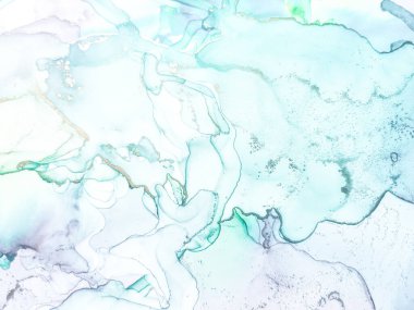 Mavi Alkol Mürekkebi Mermeri. Lavanta doğulu suluboya. Altın mürekkep boyası. Altın Mermer Arkaplan. Lüks Soyut Şablon. Akışkan Zarif Doku. Mavi Su Renk Tablosu. Yeşil Su Rengi Arkaplanı.