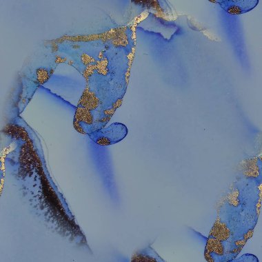 Mavi Alkol Mürekkebi Mermeri. Lüks Soyut Ressamlık. Akışkan Şablon. Mavi Kusursuz Arkaplan. Altın Su Renkli Mermer. Altın Sanat Boyası. Folil Mermer Suluboya. Bakır Alkol Mürekkep Suluboya.