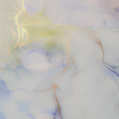 Folyo Alkol Mürekkebi Mermeri. Bakır Su Boyası Suluboya. Altın yağlı boya. Pembe Mermer Arkaplan. Mavi Doğu Suluboya. Lüks Su Rengi Tuvali. Hafif Zarif Desen. Lüks Soyut Şablon.