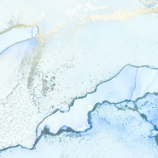 Altın Alkol Mürekkebi Mermeri. Folil Mermer Suluboya. Folil Oriental Arkaplan. Bronz Alkol Mürekkep Suluboya. Altın Su Renk Tablosu. Mavi Sanat Boyası. Hafif Zarif Doku. Lüks Soyut Şablon.