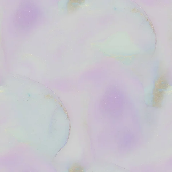 Złoty Marmur Wodny Nowoczesne Malarstwo Bez Szwu Różowa Farba Atramentowa — Zdjęcie stockowe