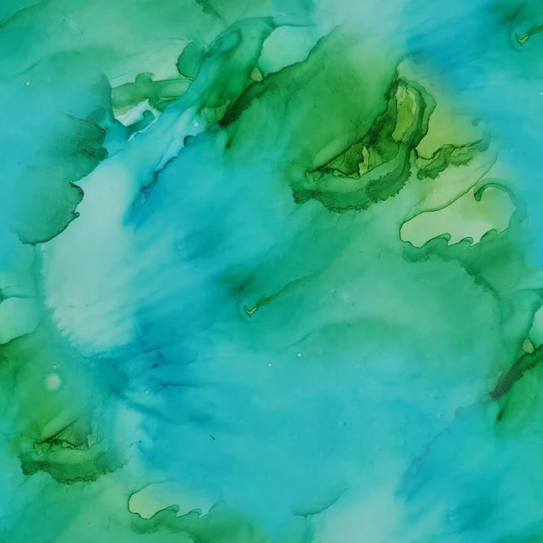 Зеленый Цвет Воды Мрамор Шаблон Цвета Воды Океана Зеленый Мраморный — стоковое фото