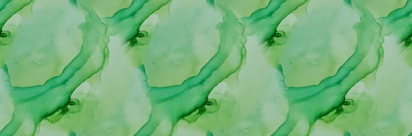 Green Alcohol Ink Marble Sky Water Color Marble Blue Ink — Stock Photo, Image