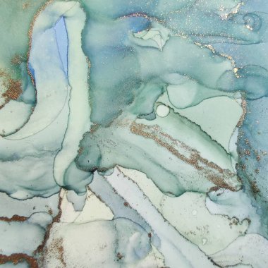 Altın Alkol Mürekkebi Mermeri. Foil Soyut Arkaplan. Altın Su Renkli Mermer. Mavi Mermer Suluboya. Bronz Su Boyası Suluboya. Yeşil Sanat Boyası. Jeot Şablonu. Modern Soyut Resim.