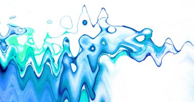 Alkol mürekkebi modern tasarımcılar için soyut sıvı sanat ve pop sanat modelleri yaratır.