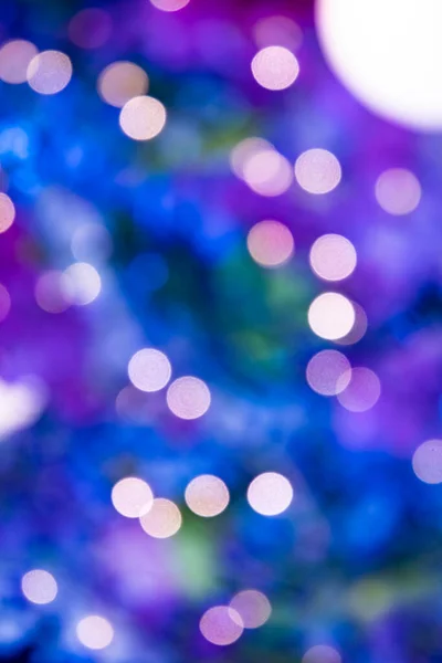 Helder Warm Gouden Licht Bokeh Abstracte Achtergrond Met Kleurrijke Bokeh — Stockfoto