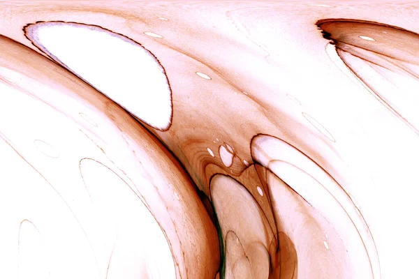 Alkol mürekkebinin sunduğu yüksek kaliteli akış sanatı tasarımcıya modern bir soyut arkaplan sağlar..