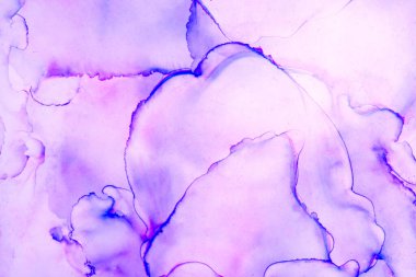 Alkol mürekkebinin sunduğu yüksek kaliteli akış sanatı tasarımcıya modern bir soyut arkaplan sağlar..