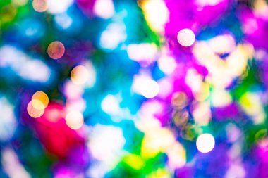 Soyut yanıp sönen ışıklar arka planda Bokeh 'in odaksız ışıkları. Sevgililer günü, parti, sıcak, neşe, Noel geçmişi.