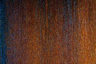 Paslı metal duvar. Metal yüzeyde paslı noktalar var. Metal pas dokusu arka planı. Paslı. Pas lekeleri..