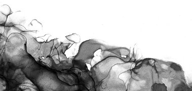 Alkol mürekkebiyle sunulan yüksek kaliteli soyut resim tasarımcıya modern bir sanat arkaplanı sunuyor..