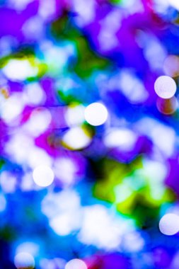 Soyut yanıp sönen ışıklar arka planda Bokeh 'in odaksız ışıkları. Sevgililer günü, parti, sıcak, neşe, Noel geçmişi.