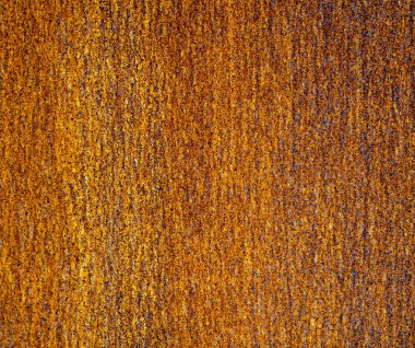 Paslı metal duvar. Metal yüzeyde paslı noktalar var. Metal pas dokusu arka planı. Paslı. Pas lekeleri..