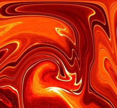 Alkol mürekkebinin sunduğu yüksek kaliteli akış sanatı tasarımcıya modern bir soyut arkaplan sağlar..