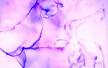 Alkol mürekkebinin sunduğu yüksek kaliteli akış sanatı tasarımcıya modern bir soyut arkaplan sağlar..