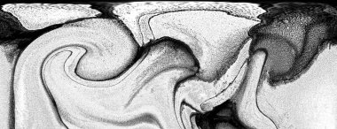 Alkol mürekkebi teknikli doğal akışkan resim. Yumuşak rüya renkleri şeffaf dalgalı çizgiler oluşturur.