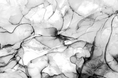 Yüksek kaliteli soyut tablolar, Çin tarzı soyut mürekkep resimleri ve alkol mürekkebiyle sunulan sanatsal altyapılar..