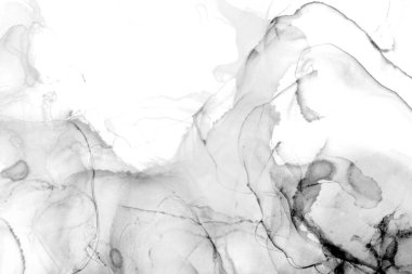 Yüksek kaliteli soyut tablolar, Çin tarzı soyut mürekkep resimleri ve alkol mürekkebiyle sunulan sanatsal altyapılar..