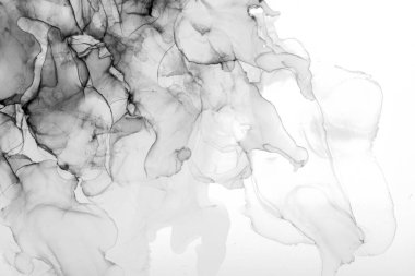 Yüksek kaliteli soyut tablolar, Çin tarzı soyut mürekkep resimleri ve alkol mürekkebiyle sunulan sanatsal altyapılar..