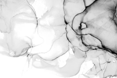 Yüksek kaliteli soyut tablolar, Çin tarzı soyut mürekkep resimleri ve alkol mürekkebiyle sunulan sanatsal altyapılar..