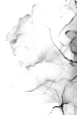 Yüksek kaliteli soyut tablolar, Çin tarzı soyut mürekkep resimleri ve alkol mürekkebiyle sunulan sanatsal altyapılar..